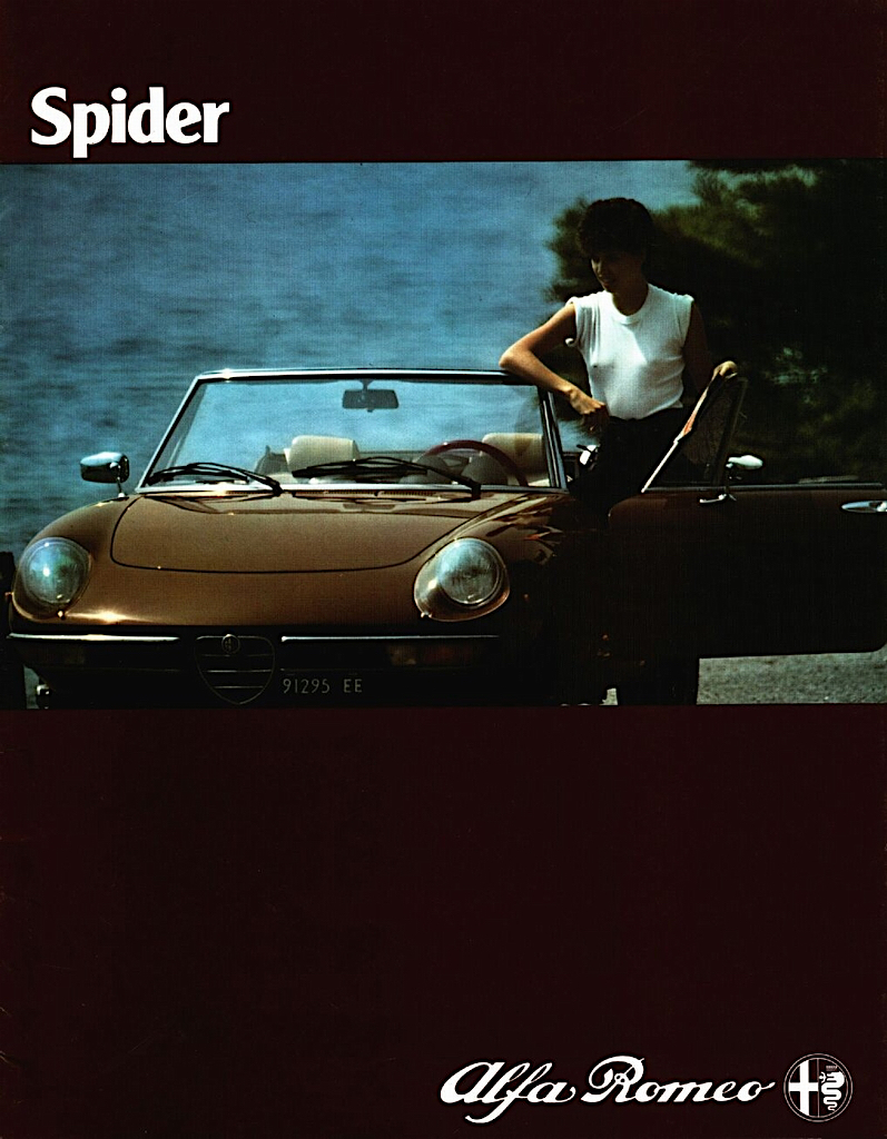 1981 Alfa Romeo Spider Brochure